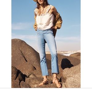 Cali Demi-boot cut step hem size 30